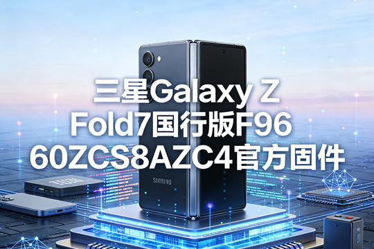 三星Galaxy Z Fold7国行版F9660ZCS8AZC4官方五件套固件下载
