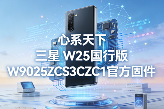 心系天下 三星 W25国行版W9025ZCS3CZC1官方五件套固件下载