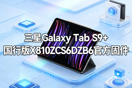 三星Galaxy Tab S9+国行版X810ZCS6DZB6官方四件套固件下载