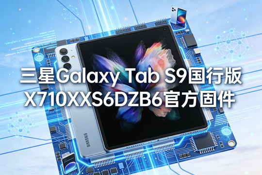 三星Galaxy Tab S9国行版X710XXS6DZB6官方四件套固件下载