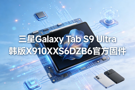 三星Galaxy Tab S9 Ultra韩版X910XXS6DZB6官方四件套固件下载