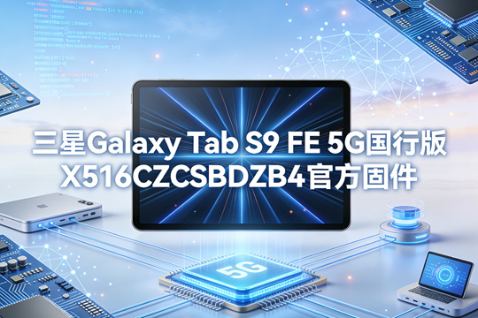 三星Galaxy Tab S9 FE 5G国行版X516CZCSBDZB4官方五件套固件下载