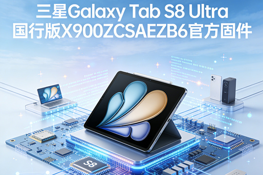 三星Galaxy Tab S8 Ultra国行版X900ZCSAEZB6官方四件套固件下载