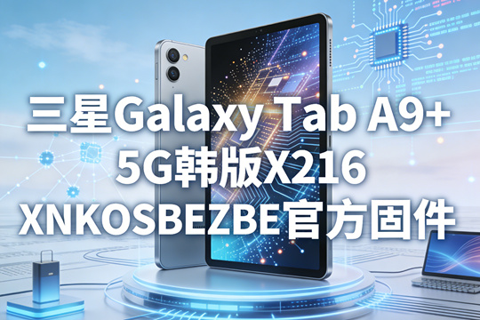 三星Galaxy Tab A9+ 5G韩版X216NKOSBEZBE官方五件套固件下载
