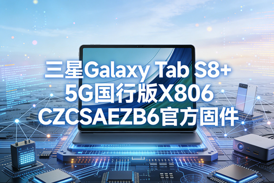 三星Galaxy Tab S8+ 5G国行版X806CZCSAEZB6官方五件套固件下载