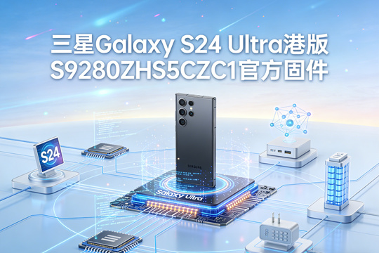 三星Galaxy S24 Ultra港版S9280ZHS5CZC1官方五件套固件下载