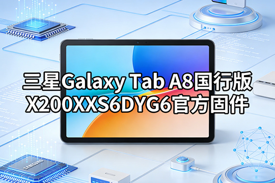 三星Galaxy Tab A8国行版X200XXS6DYG6官方四件套固件下载