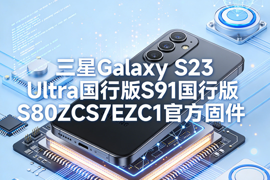 三星Galaxy S23 Ultra国行版S9180ZCS7EZC1官方五件套固件下载