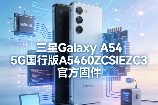三星Galaxy A54 5G国行版A5460ZCSIEZC3官方五件套固件下载