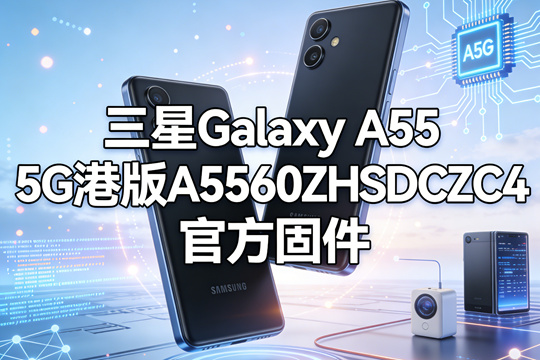 三星Galaxy A55 5G港版A5560ZHSDCZC4官方五件套固件下载