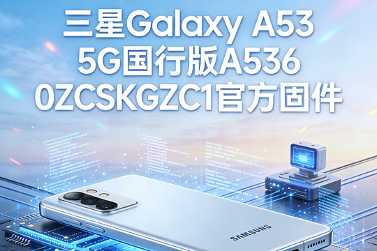 三星Galaxy A53 5G国行版A5360ZCSKGZC1官方五件套固件下载