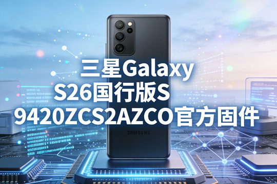 三星Galaxy S26国行版S9420ZCS2AZCO官方五件套固件下载