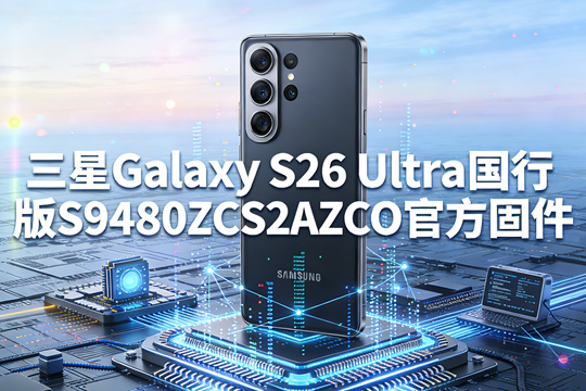 三星Galaxy S26 Ultra国行版S9480ZCS2AZCO官方五件套固件下载