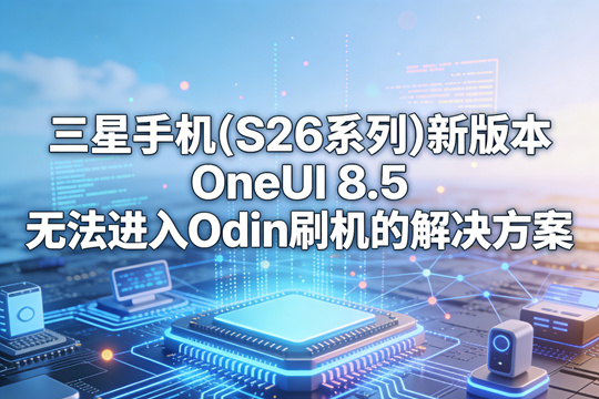 三星手机(S26系列)新版本OneUI 8.5无法进入Odin刷机的解决方案