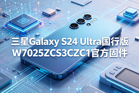 三星Galaxy S24 Ultra国行版W7025ZCS3CZC1官方五件套固件下载