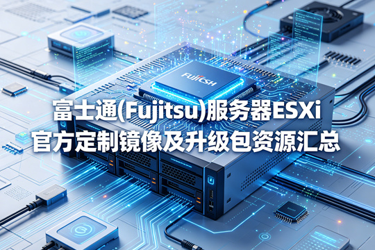 富士通(Fujitsu)服务器ESXi官方定制镜像及升级包资源汇总