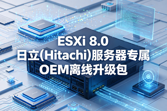 ​日立(Hitachi)服务器ESXi官方定制镜像及升级包资源汇总