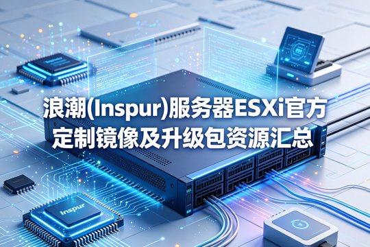 浪潮(Inspur)服务器ESXi官方定制镜像及升级包资源汇总