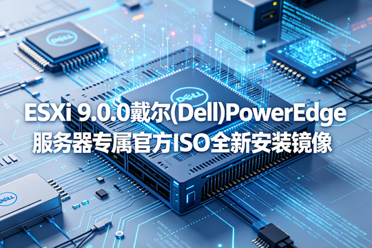VMware ESXi 9.0.0戴尔(Dell)PowerEdge服务器官方原版ISO安装镜像(VMware-VMvisor-Installer-9.0.0.0-24755229.x86_64-Dell-CI-A00.iso)下载