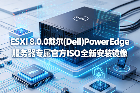 VMware ESXi 8.0.0正式版戴尔(Dell)PowerEdge服务器原厂定制ISO安装镜像(VMware-VMvisor-Installer-8.0.0-21493926.x86_64-Dell_Customized-A06.iso)下载 