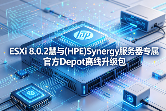 VMware ESXi 8.0.2慧与(HPE)Synergy服务器原厂定制Depot离线升级zip包(VMware-ESXi-8.0.2-23305546-HPE-802.0.0.11.5.5.13-Mar2024-Synergy-depot.zip)下载