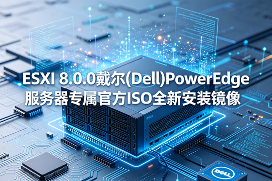 ESXi 8.0.0戴尔(Dell)PowerEdge服务器专属官方ISO全新安装镜像