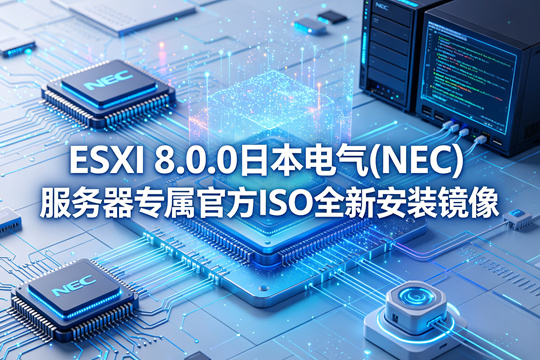 VMware ESXi 8.0.0日本电气(NEC)服务器原厂定制ISO安装镜像(ESXi-8.0.0-20513097-NEC-8.0-02.iso)下载