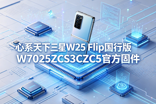 心系天下 三星 W25 Flip国行版W7025ZCS3CZC5官方五件套固件下载