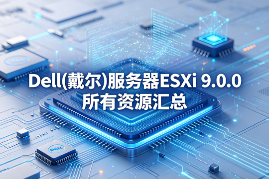 Dell(戴尔)服务器ESXi 9.0.0所有资源汇总