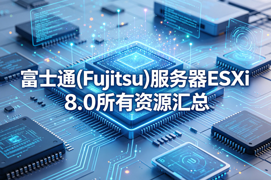 富士通(Fujitsu)服务器ESXi 8.0所有资源汇总