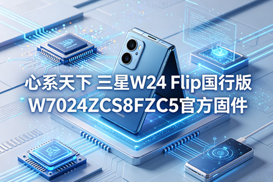 心系天下 三星W24 Flip国行版W7024ZCS8FZC5官方五件套固件下载