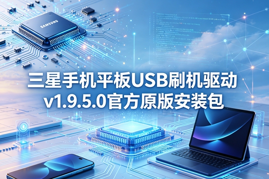 三星手机平板USB刷机驱动v1.9.5.0官方原版安装包