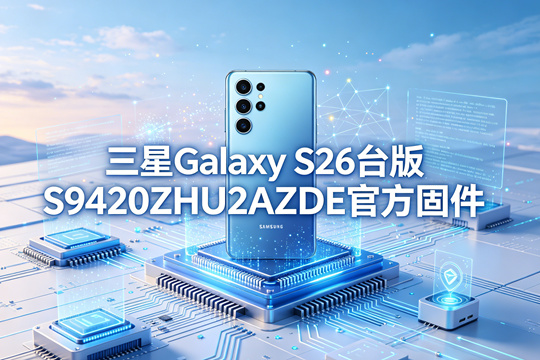 三星Galaxy S26台版S9420ZHU2AZDE官方五件套固件下载