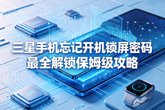 三星手机忘记开机锁屏密码 最全解锁保姆级攻略