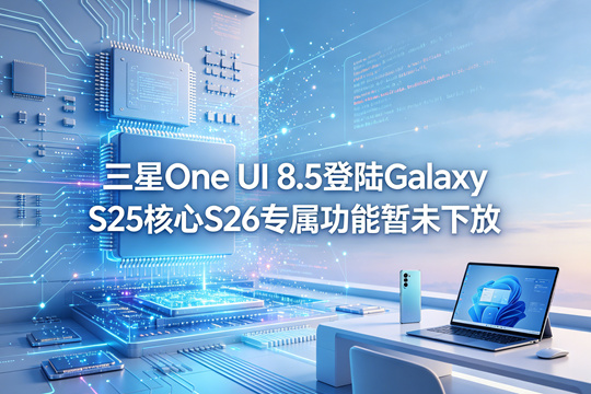 三星One UI 8.5登陆Galaxy S25核心S26专属功能暂未下放