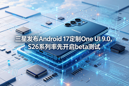 三星发布Android 17定制One UI 9.0，S26系列率先开启beta测试
