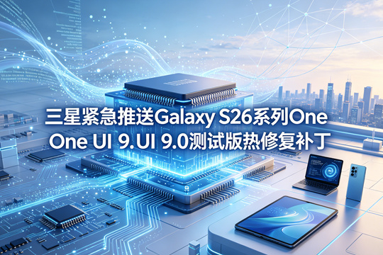 三星紧急推送Galaxy S26系列One UI 9.0测试版热修复补丁