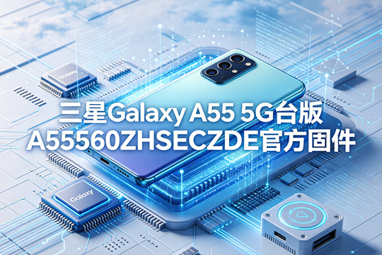 三星Galaxy A55 5G台版A5560ZHSECZDE官方五件套固件下载