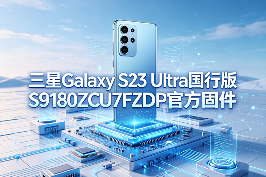 三星Galaxy S23 Ultra国行版S9180ZCU7FZDP官方五件套固件下载