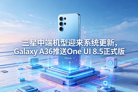 三星中端机型迎来系统更新，Galaxy A36推送One UI 8.5正式版