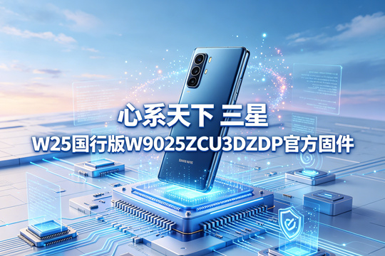 心系天下 三星 W25国行版W9025ZCU3DZDP官方五件套固件下载
