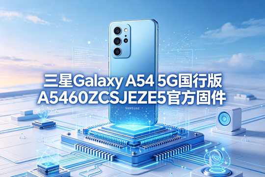 三星Galaxy A54 5G国行版A5460ZCSJEZE5官方五件套固件下载