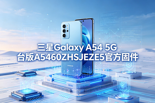 三星Galaxy A54 5G台版A5460ZHSJEZE5官方五件套固件下载