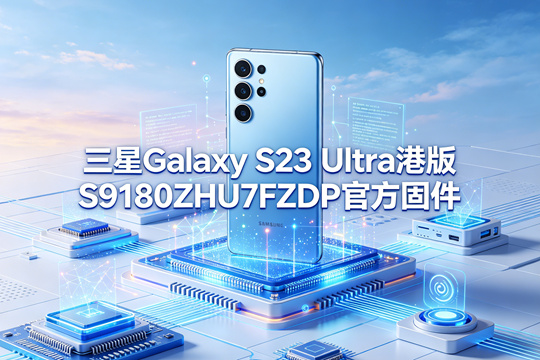 三星Galaxy S23 Ultra港版S9180ZHU7FZDP官方五件套固件下载
