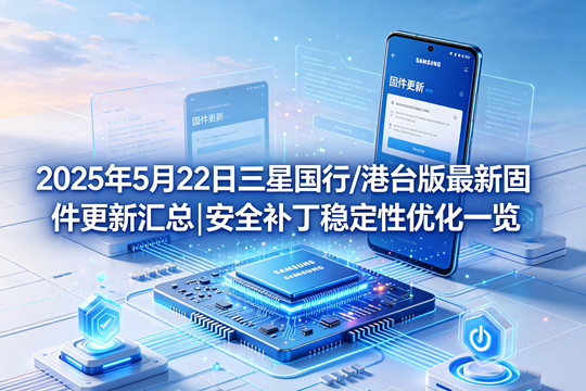 2025年5月22日三星国行/港台版最新固件更新汇总|安全补丁稳定性优化一览