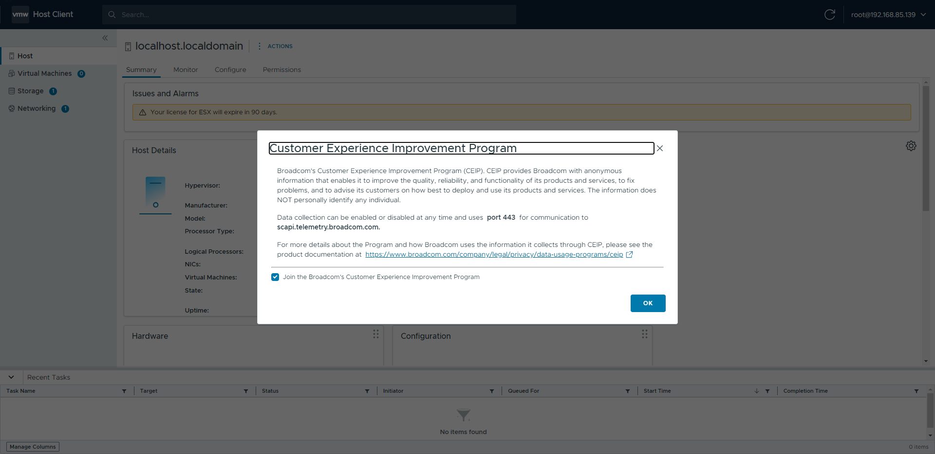 VMware ESXi 9.1.0.0官方原版离线安装/升级包(VMware-ESXi-9.1.0.0.25370933-depot.zip)下载截图1