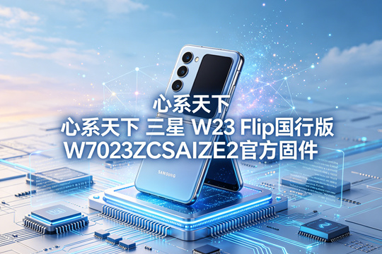 心系天下 三星 W23 Flip国行版W7023ZCSAIZE2官方五件套固件下载