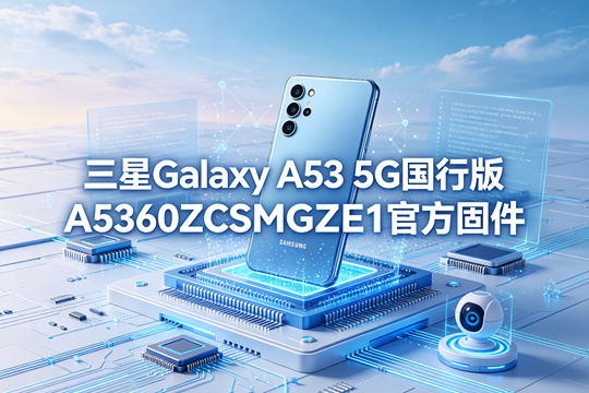 三星Galaxy A53 5G国行版A5360ZCSMGZE1官方五件套固件下载