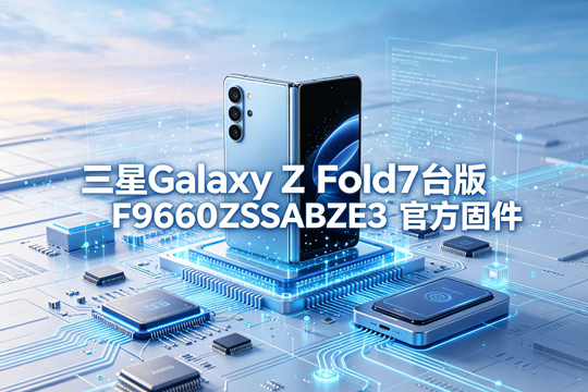 三星Galaxy Z Fold7台版F9660ZSSABZE3官方五件套固件下载