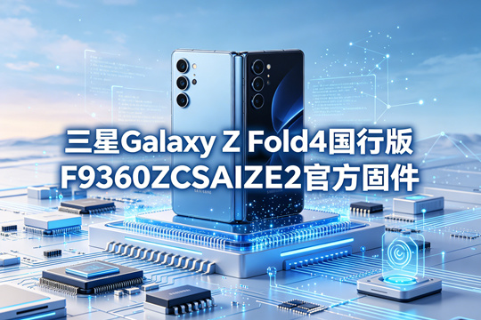三星Galaxy Z Fold4国行版F9360ZCSAIZE2官方五件套固件下载